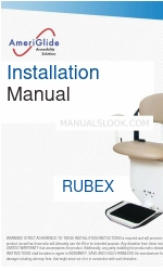 AmeriGlide RUBEX Manual de instalación