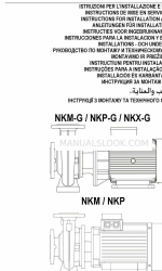 DAB NKM 32-125.1 Instruction For Installation And Maintenance