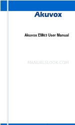 Akuvox EM63 Manual del usuario