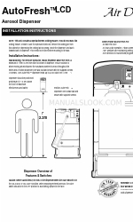 Air Delights AutoFresh LCD Instruções de instalação