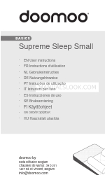 doomoo BASICS Supreme Sleep Small ユーザーマニュアル