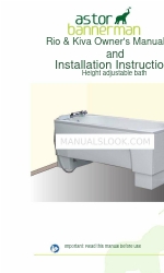 Astor-Bannerman Rio Owner's Manual And Installation Instructions