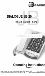 Ameriphone Dialogue JB-20 Betriebsanleitung