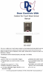 Door Controls DC10327 Manual