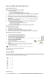 Acer XF272 Quick Start Manual