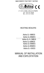 Astra G-18 MES Handbuch für Installation und Betrieb