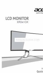 Acer XR341CK Quick Manual