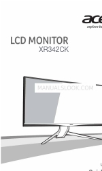 Acer XR342CK Kullanıcı Kılavuzu