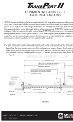 Ameristar TransPort II Manuel d'instructions