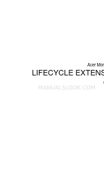 Acer XV242Y Lifecycle Extension Manual