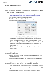 astra telematics AT110 빠른 시작 매뉴얼
