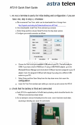 astra telematics AT210 Panduan Memulai Cepat