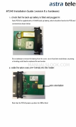 astra telematics AT240 Руководство по установке