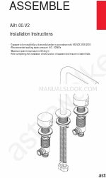 Astra Walker A81.00.V2 Instrukcje instalacji