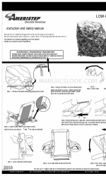 Ameristep Low-Pro 2402 Manuale di istruzioni e sicurezza