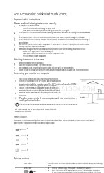 Acer XV280K Quick Start Manual