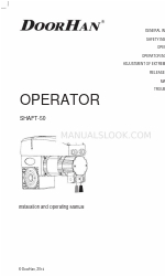 DoorHan SHAFT-50 Installation And Operating Manual