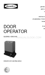 DoorHan SLIDING-1300 Manual de instalación y funcionamiento