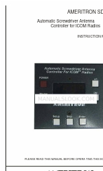 AMERITRON SDC-103 Manual de instrucciones