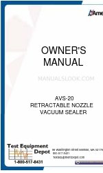 AmeriVacS AVS-20 Benutzerhandbuch