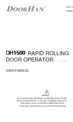 DoorHan DH1500 Manuale d'uso