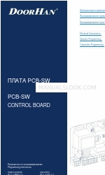 DoorHan PCB-SW Manual de instrucciones de programación