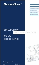 DoorHan PCB-SW Руководство по программированию