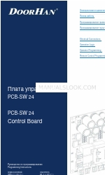 DoorHan PCB-SW 24 프로그래밍 지침 매뉴얼