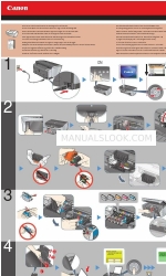 Canon PIXMA MP500 Quick Start Manual