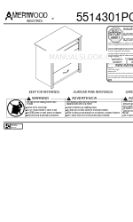 Ameriwood 5514301PCOM Montageanleitung Handbuch