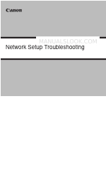 Canon PIXMA MX340 Series Rozwiązywanie problemów z konfiguracją sieci