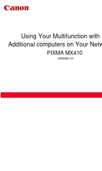 Canon PIXMA MX410 Series Manuale di configurazione della rete