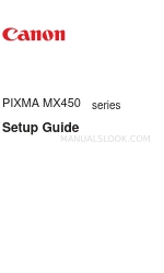 Canon PIXMA MX452 Instrukcja konfiguracji