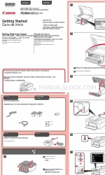 Canon PIXMA MX522 Начало работы