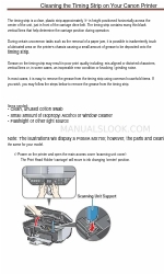 Canon PIXMA MX700 Series Manual de limpieza