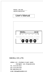 dacell DN-15W 사용자 설명서