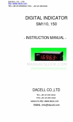 dacell SM110 Manual de instruções