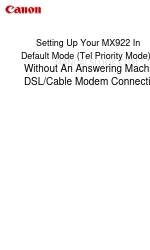 Canon PIXMA MX922 Podręcznik