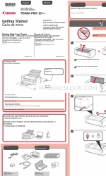 Canon PIXMA PRO-10 Getting Started Manual