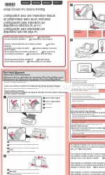 Canon PIXMA PRO-100 Series Mise en place