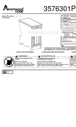 Ameriwood HOME 3576301PCOM Manual de instrucciones