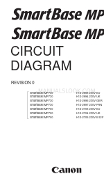 Canon Smart Base MP730 Schemi di circuito