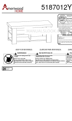 Ameriwood HOME 5187012YCOM Manual