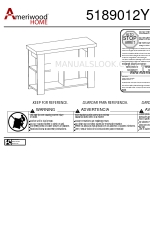 Ameriwood HOME 5189012YCOM Manual