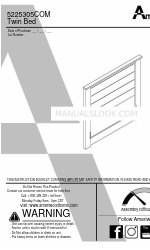 Ameriwood HOME 5225305COM Assembly Instructions Manual