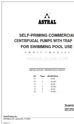 Astralpool A142C Benutzerhandbuch