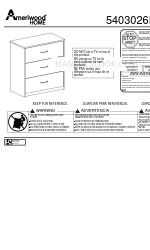 Ameriwood HOME 5403026PCOM Montageanleitung