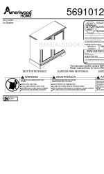 Ameriwood HOME 5691012COM Manual de instrucciones de montaje