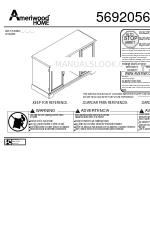 Ameriwood HOME 5692056COM Manual de instrucciones de montaje