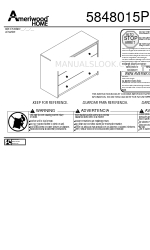 Ameriwood HOME 5848015PCOM Руководство по сборке